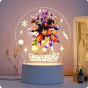 Dragon Ball night light animation peripheral figures 3D ornaments Goku cartoon J