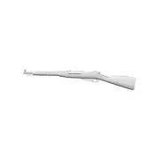 SSMODEL SSG48401 1/48 Russian Mosin-Nagant Rifle M1938