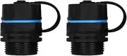 IP68 Waterproof Panel Mounting RJ45 Connector CAT5 / 6 Shielded Ethernet RJ45 Socket LAN Cable Coupler Network Cable Connector 2 Pieces