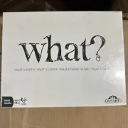What? Party Game by Outset. What a Party What a Laugh What a Game! New NIB