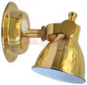Marine Solid Brass Bunk Reading Lights Pivots Swivels and Adjusts Caravan RV
