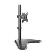 [LDT12-T01] Single Screen Economical Double Joint Articulating Stell Monitor Stand