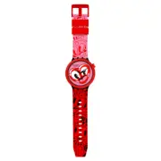 Swatch Hattie Stewart Collaboration HATTIE'S HEART Swatch Break Free Pink New