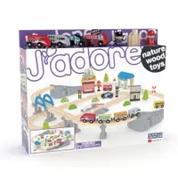 在飛比找蝦皮商城優惠-Jadore木製豪華火車軌道組 ToysRUs玩具反斗城