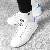 在飛比找蝦皮商城優惠-ADIDAS STAN SMITH J 鐳射 女鞋 AQ62