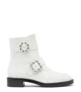 RYDER PEARL GEO BUCKLE BOOTIE in WHITE for Women