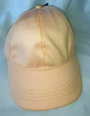 Orange Baseball Cap, Hidden Ponytail Hole *Athletic Works * Women's OSFA NWT