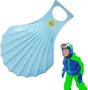 Ice Racer Sled,Ski Snow Sleds - Flexible Snow Sand Sled, Thickened Snow Sledding Equipment with Handle Cold-Resistant for Kids Adults