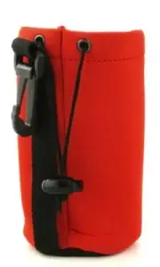 Floating Eyeglass Pouch Case with Strap, Plastic Clip, & Pull String Closure