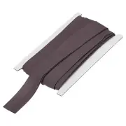 1 Inch Double Fold Bias Tape Cotton Bias Tape(Dark Brown 12 Yards)