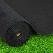 30% 50% Instahut Sun Shade Cloth Shadecloth UV Sail Roll Garden Outdoor Black