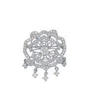 Genevive Silver Pin