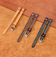 For Fossil ES3861 3269 Watch Strap Genuine Cowhide Leather 8mm Women's Strap