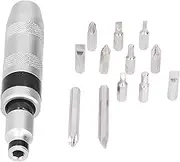 Cut Drill Set Made of Chrome-vanadium Steel, Non-slip Impact Wrench for the House Renovation, with a Practical Storage Box, for Home Decoration