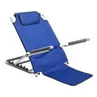 Floor Beach Chair with Backrest Folding Lifting Seat Bed Backrest Support