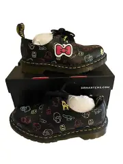 Dr. Martens x HELLO KITTY & Friends Oxford Shoes Black Leather 1461 US 7 EU 38