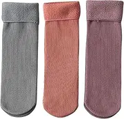 [Generic] Ultra Soft Velvet Slim Thermal Socks,Cozy Socks Thermal Socks Women，Winter Stockings，Fleece Cozy Socks
