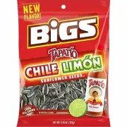 Bigs Chile Limon Sunflower Seeds, 5.35 Ounce [12-Bags]