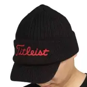 Titleist Golf Visor Knit Beanie Hat Wool Men's Cap TH21MWTEWK/HW1CVK 2022 Black