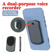 Mini Voice Activated Recorder Magnetic Phone Call Audio Sound Recording Portable