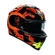 AGV K-3 SV Full Face Motorcycle Helmet - Rossi Mugello 2004 Graphic