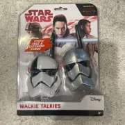 NEW STAR WARS The Last Jedi Disney Walkie Talkie Static Free Extended Range