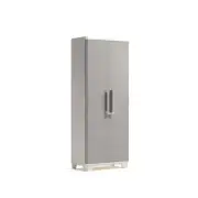 LINEAR WOOD TALL OUTDOOR CABINET