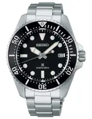 [Seiko] SNE597P Prospex Solar Diver Watch 200M in Silver