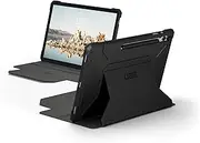 UAG Metropolis SE Samsung Galaxy Tab S9 Ultra (14.6") Folio Case - Black (224341114040), Drop+ Military Standard, Multi-Angle Adjustable Stand, S Pen