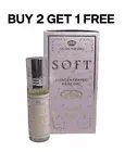 Al-Rehab Soft Roll On Attar (6ml) Long Lasting Fragrance Buy 2 Get 1 Free