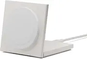 Native Union Rise Magnetic Wireless Charger – Qi2 Certified & MagSafe Compatible – Foldable Charging Pad & Stand for iPhone 16/15/14 & Other Qi-Compatible Devices – Up to 15W Fast-Charging (Sandstone)