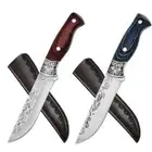 Forged Cleaver Kitchen Chef Knife SS Hand Meat Knife Fruit Paring Portable BBQ