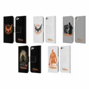TOM CLANCY'S THE DIVISION KEY ART LEATHER BOOK CASE FOR APPLE iPOD TOUCH MP3