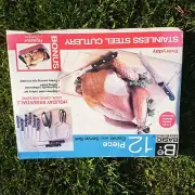 BASIC HOLIDAY ESSENTIALS 12 PIECE CARVE AND SERVE SET NEW IN BOX