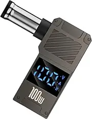 Laptop Charging Adapter | Charger | Laptop Chargers & Supplies | 100w Type C to Dc Charger Connector Tip with Digital Display | Fast Charging Accessories for Type C Port Devices
