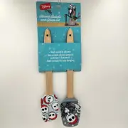 2 Piece Nightmare Before Christmas Silicone Spatula Kitchen Disney Holiday D1 MP