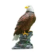 Catzon Simulation Eagle Ornaments Resin Statue for Outdoor Indoor Decor