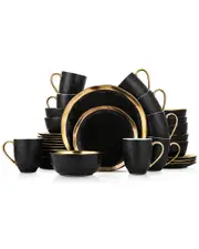 Stone Lain Florian 32pc Porcelain Dinnerware Set