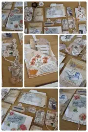 Junk Journal Handmade Ephemera Embellishments