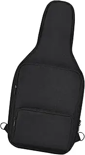 Frediuo Guitar Storage Bag Electric Guitar Case Practical Soft with Side Handle Dustproof Guitar Backpack Gig Bag for Acoustic Guitar