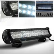 22" 120W LED Straight Light Bar Offroad Spot Flood Work Fog Lamp+Mount C02B