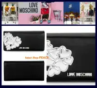 在飛比找Yahoo!奇摩拍賣優惠-Love Moschino 義大利【現貨】皮夾 JC5556