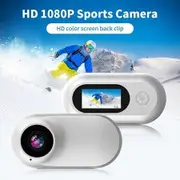 Small Action Camera, Portable Thumb Camera For Travel, Sports,Vlogging, With Portable Camera Accessories, Data Cable