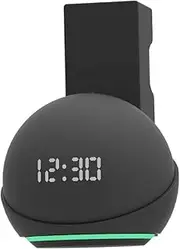 A356 Alexa Echo Dot 4 Tabletop Holder, 4th Generation, Cable Storage, Tabletop Holder, Stand, Storage Stand, Accessory Stand, Space Saving, Easy Operation (Alexa Echo Dot 4, Black)