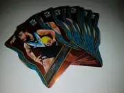2019 SELECT AFL FOOTY STARS PORT ADELAIDE RED DIE CUT COMPLETE TEAM SET 8 cards