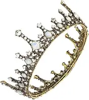 [PACKOVE] 1PC Baroque Bride Crown Headdress Retro Wedding Accessory for Women Elegant Hair Decor for Bridal Parties Proposals Design present for Brides Friends