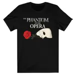 PHANTOM OF THE OPERA BROADWAY MUSICAL SHOW 男士黑白 T 恤 S-3XL GI