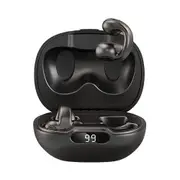 Wireless Ear Clip Bone Conduction Headphones 5.3,Mini Wireless Ear Clip Bone Conduction Earbuds