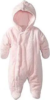 [Disney] Absorba Baby Girls' Newborn Fuzzy Plush Snowsuit with Hood