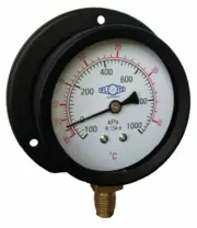 Floyd R134A COMPOUND GAUGE 63mm -100 To 1000kpa Surface Mount Bottom Entry